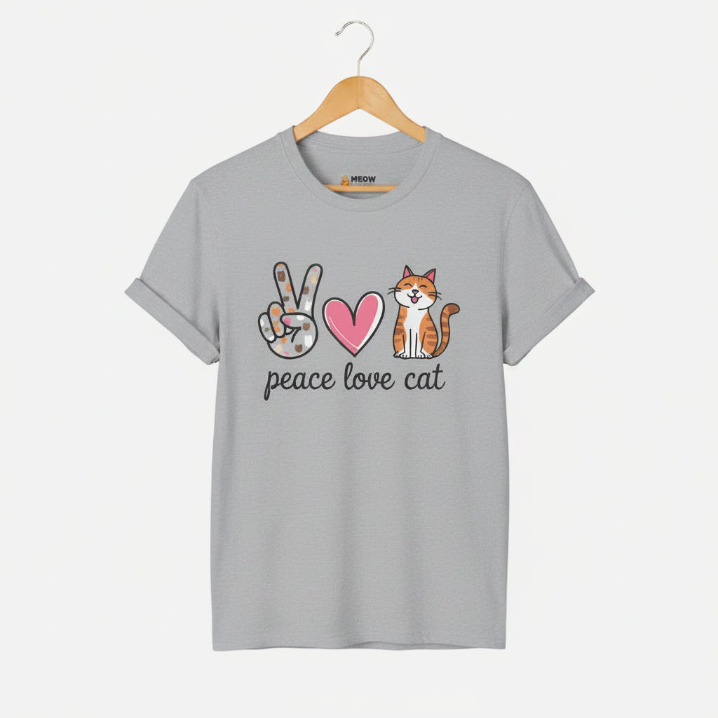 Peace Love Cat