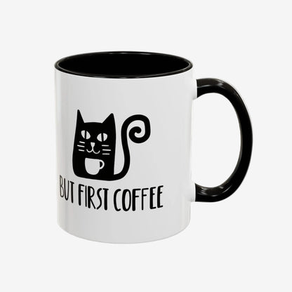 But First Coffee Cat Mug