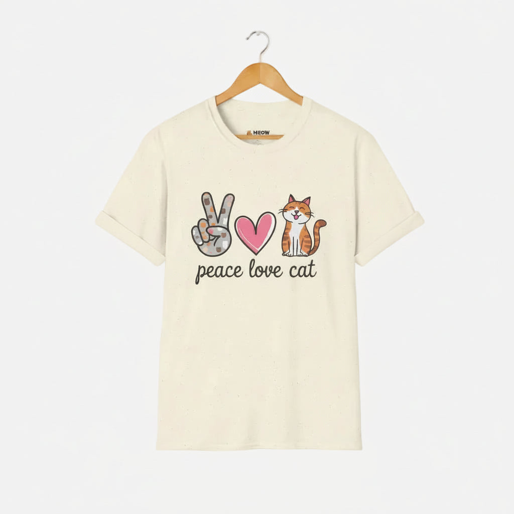 Peace Love Cat