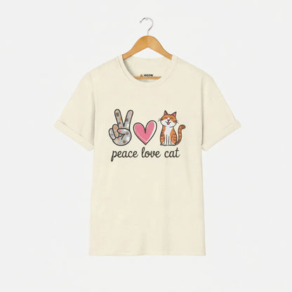 Peace Love Cat