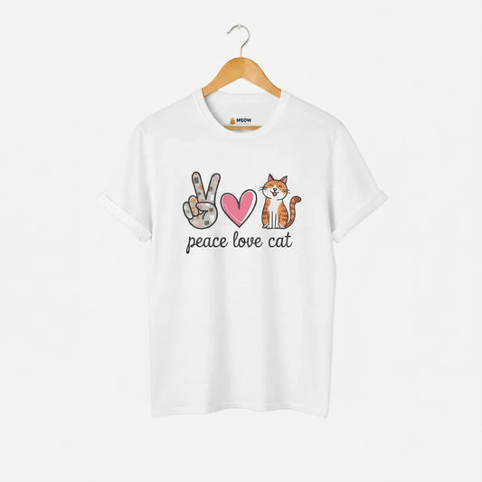 Peace Love Cat